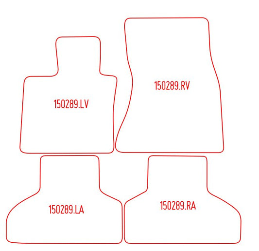 Automatten BMW X5 F15 (2014-2018)