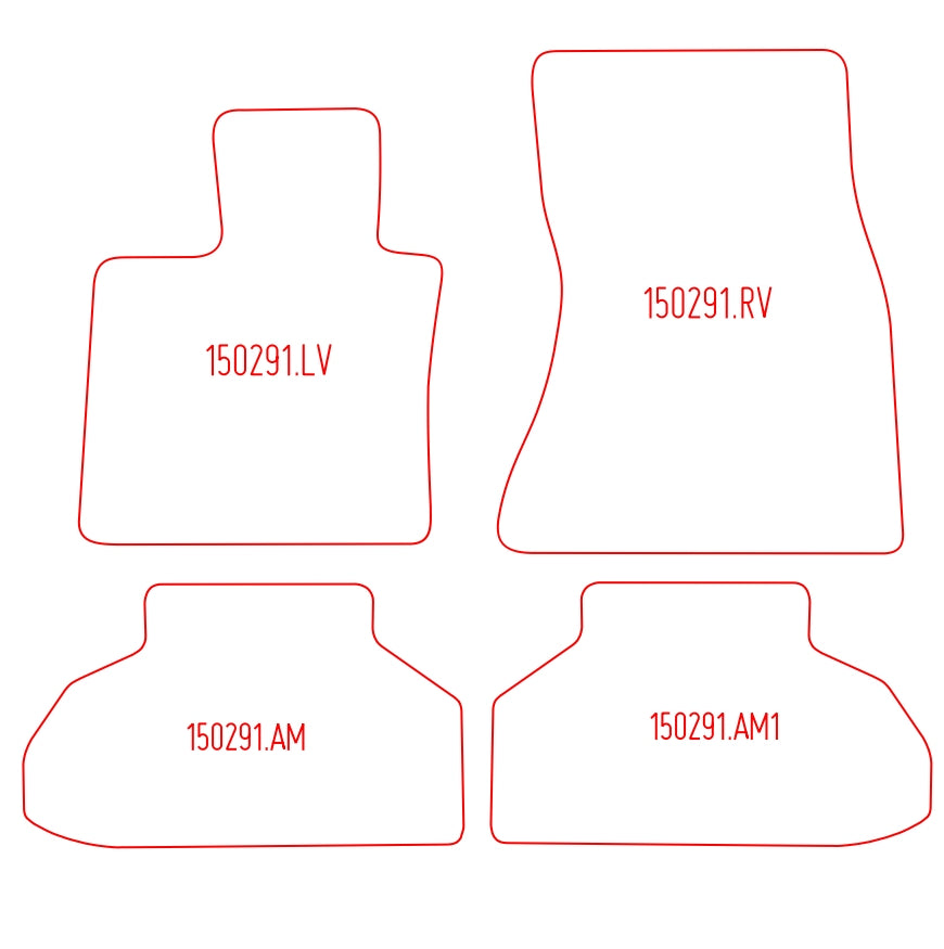Automatten BMW X6 F16 (2015-2019)