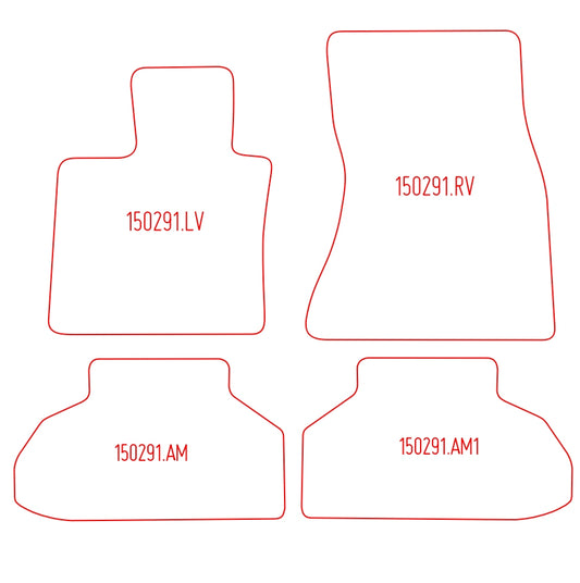 Automatten BMW X6 F16 (2015-2019)