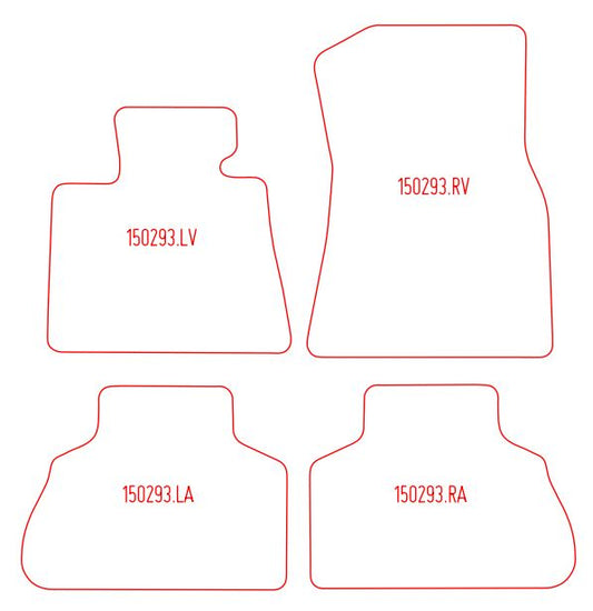 Automatten BMW X5 G05 (2019-Heden)