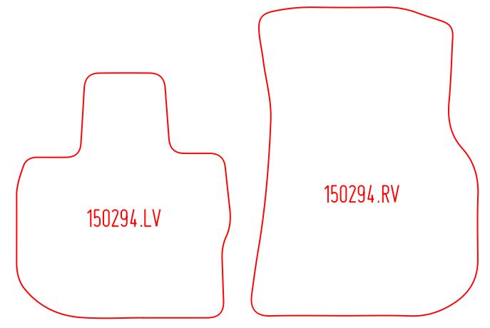 Automatten BMW X3 (G01) (2018-2024)