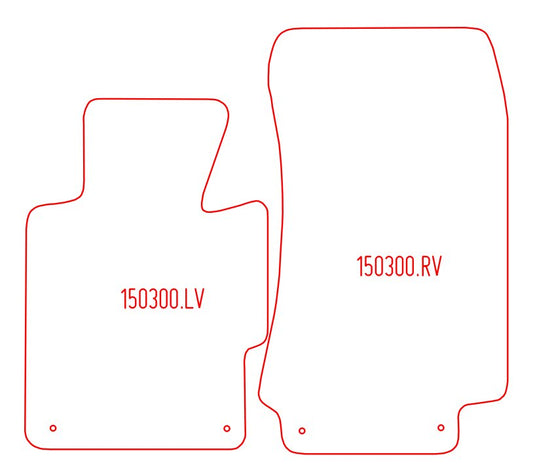 Automatten BMW Z3 coupe coupe / Z3 roadster cabriolet (1998-2002)