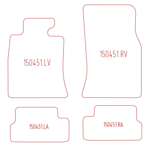 Automatten Mini One-Cooper-S-D (R56) (2006-2013)