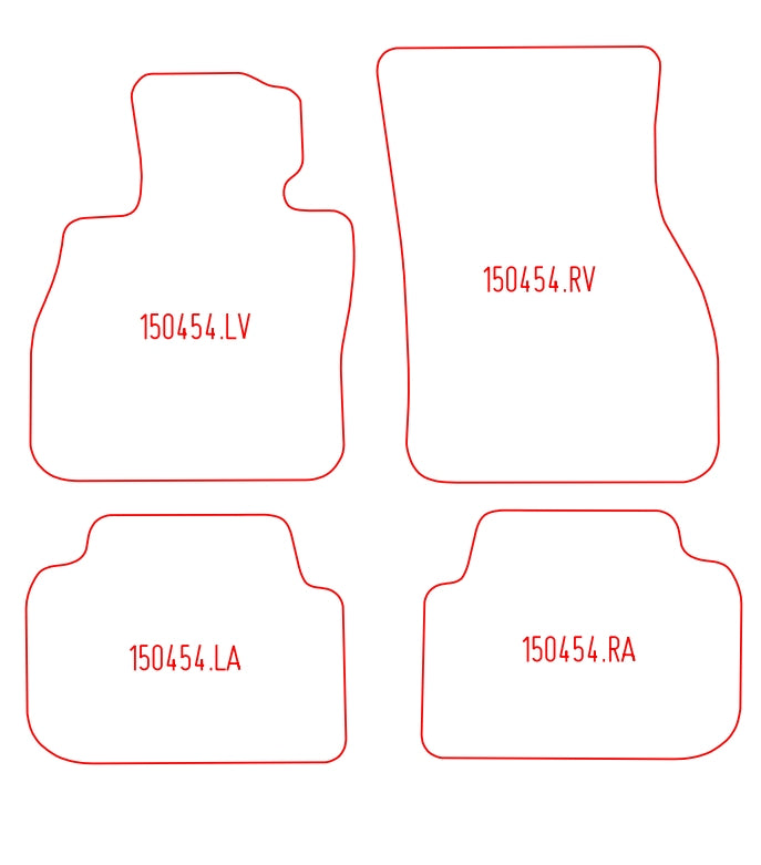 Automatten Mini Clubman (F54) (2015-Heden)
