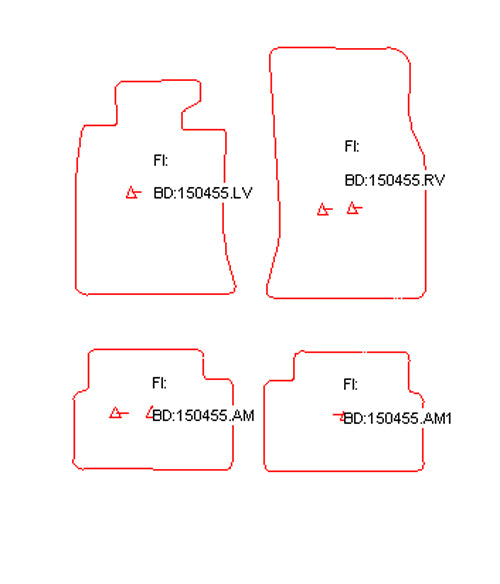Automatten Mini Clubman (R55) (2007-2015)