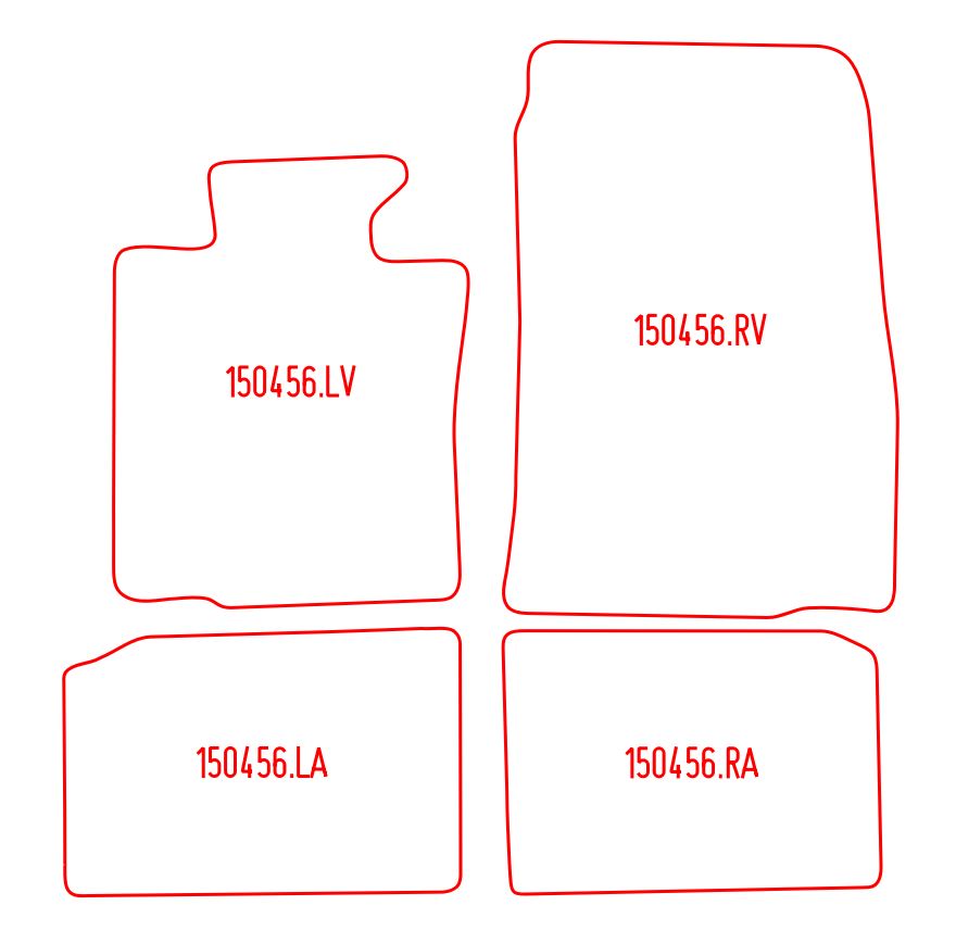 Automatten Mini Countryman (R60) (2010-2016)
