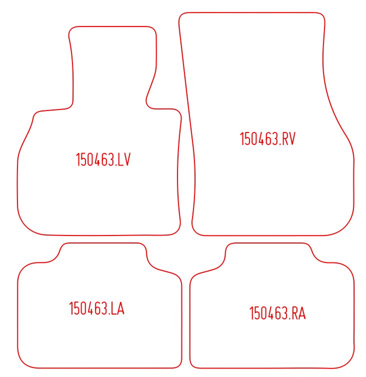 Automatten Mini Countryman (F60) (2017-2023)