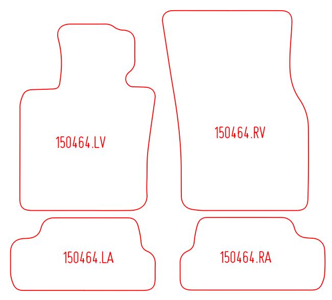 Automatten Mini Cabrio (F57) Cooper-S-Electric / Cabrio (F67) Cooper-C-S (2024-2023)