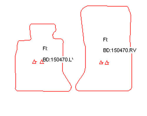 Automatten BMW 5-serie F10 sedan / 5-serie F11 Touring stationwagon (2010-2013)