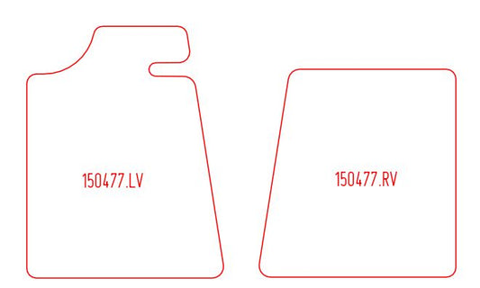 Automatten BMW Coupe E9 (1968-1975)