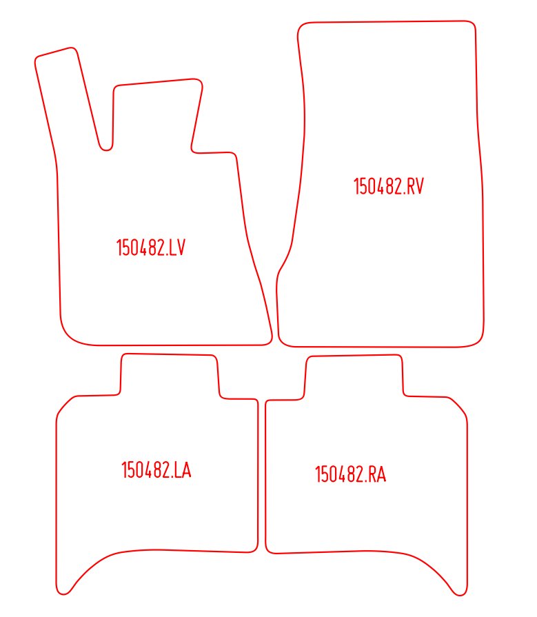 Automatten BMW 5-serie E28 (1981-1988)