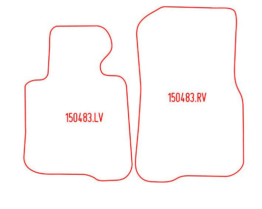 Automatten BMW 4-serie F33 (2014-2020)