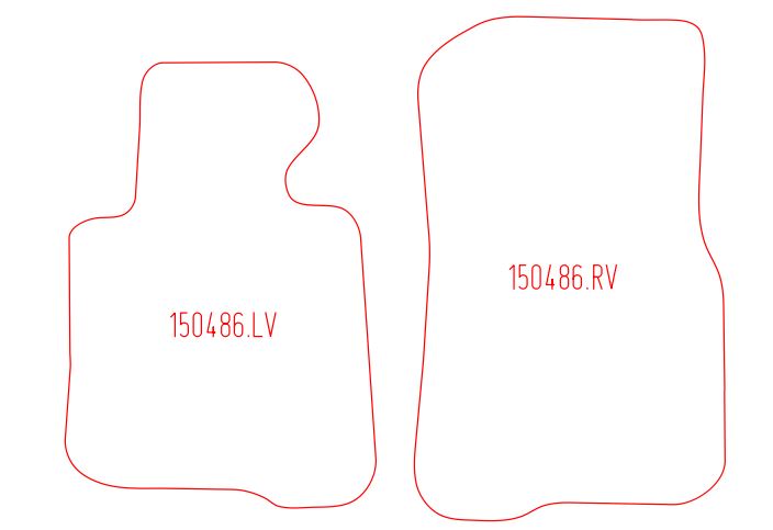 Automatten BMW 4-serie F32 (2013-2020)