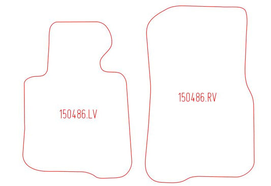Automatten BMW 4-serie F32 (2013-2020)