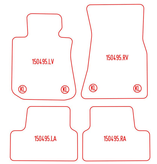Automatten BMW i4 (2021-Heden)