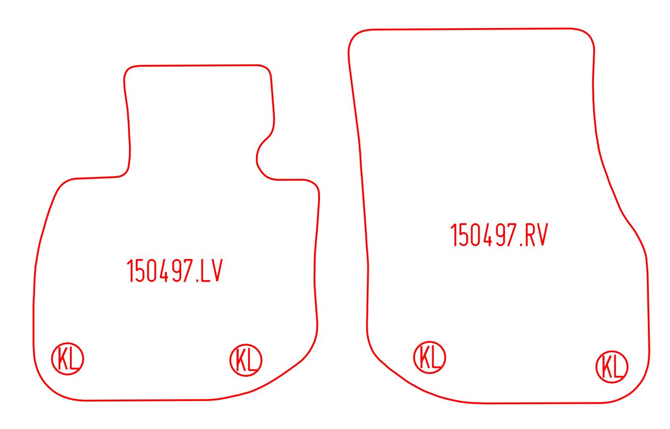 Automatten BMW iX1 (2023-Heden)