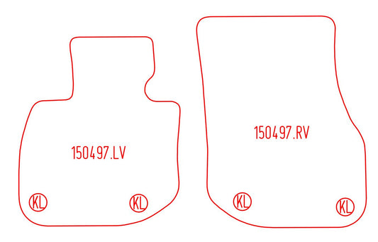 Automatten BMW iX1 (2023-Heden)