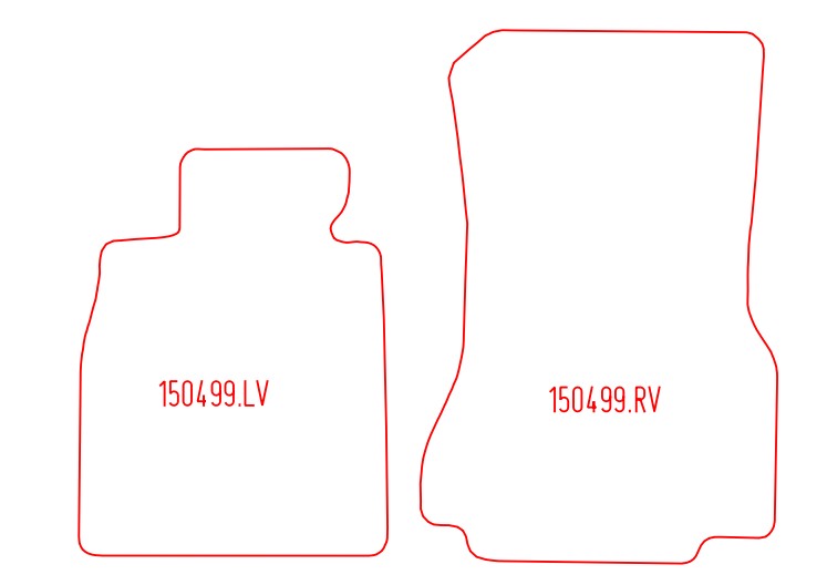 Automatten BMW i7 (2022-Heden)