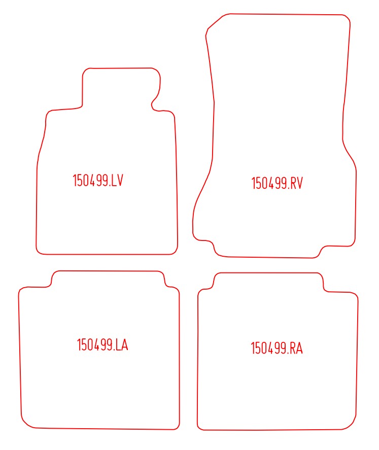 Automatten BMW i7 (2022-Heden)