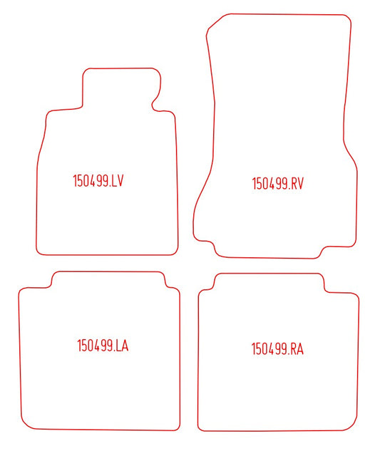 Automatten BMW i7 (2022-Heden)