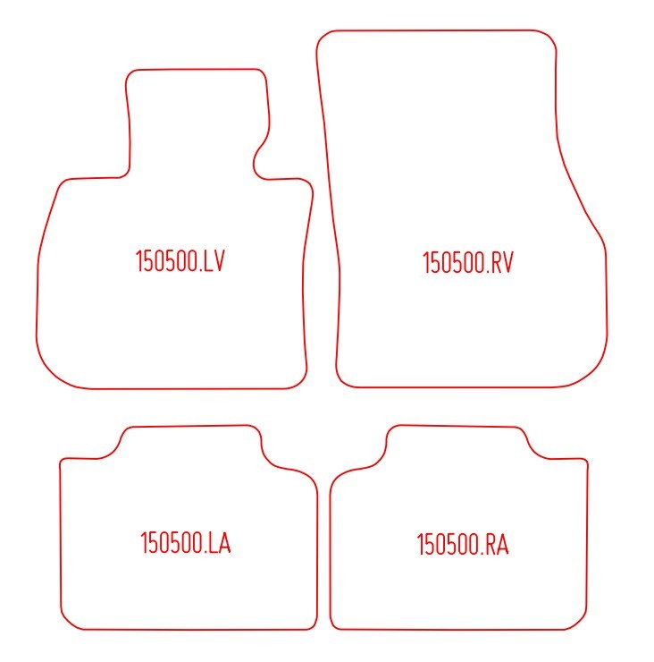 Automatten Mini Countryman (U25) (2024-Heden)