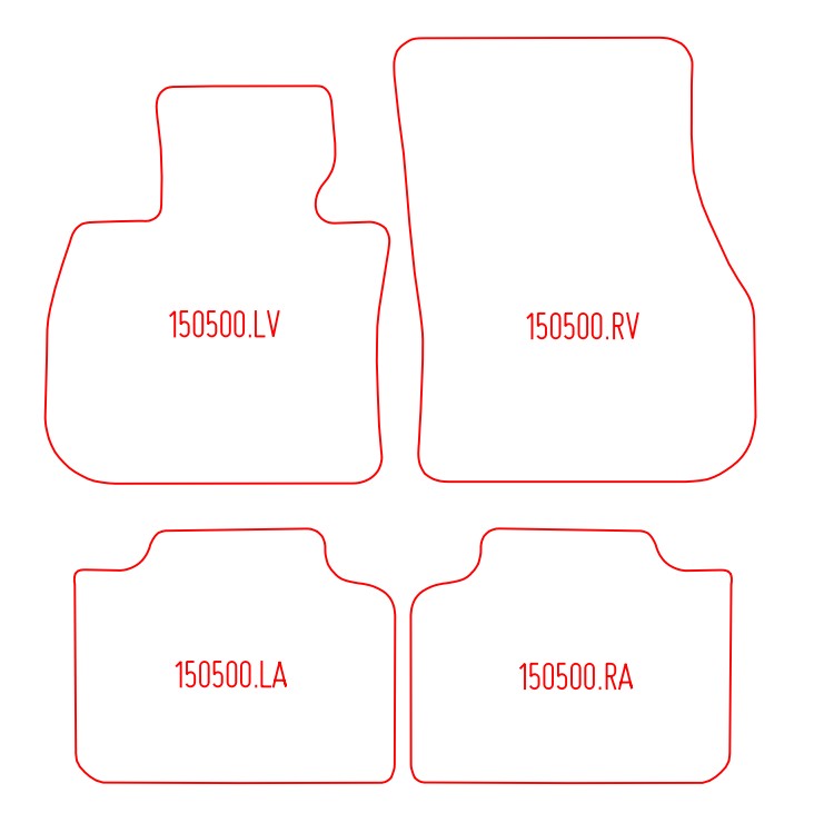 Automatten Mini Countryman (U25) (2024-Heden)