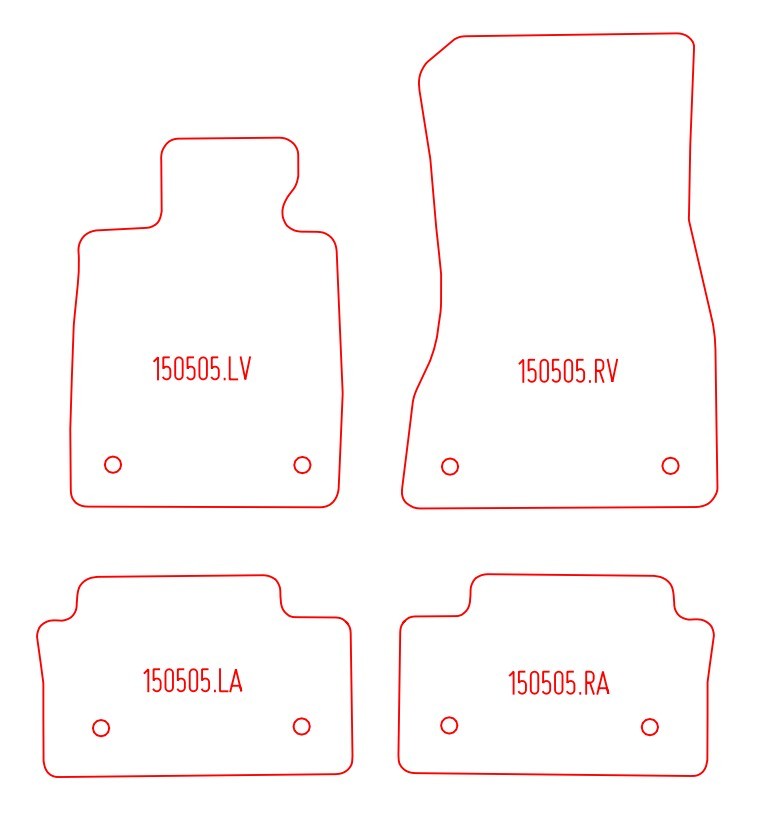 Automatten BMW i5 sedan / i5 Touring stationwagon (2023-Heden)