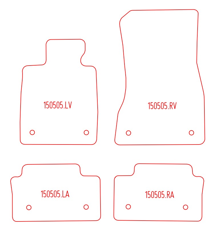 Automatten BMW i5 sedan / i5 Touring stationwagon (2023-Heden)