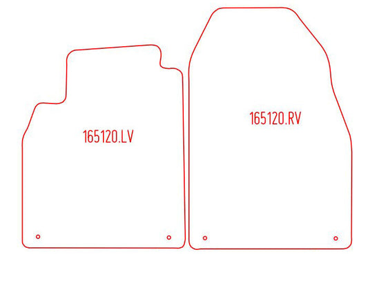 Automatten Cadillac BLS sedan / BLS stationwagon (2005-2009)