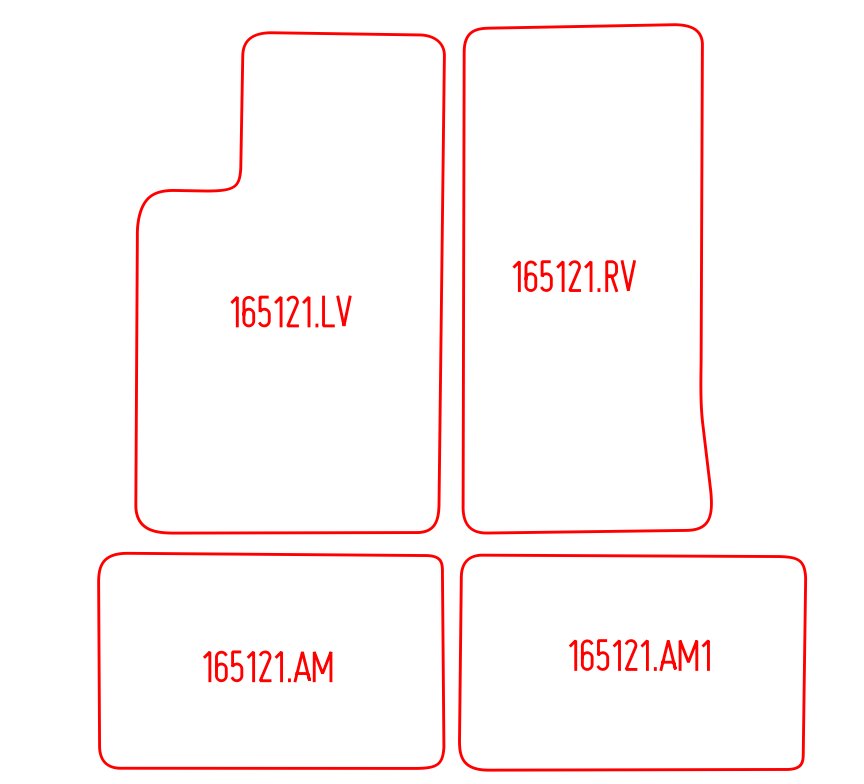 Automatten Cadillac CTS (2010-2014)