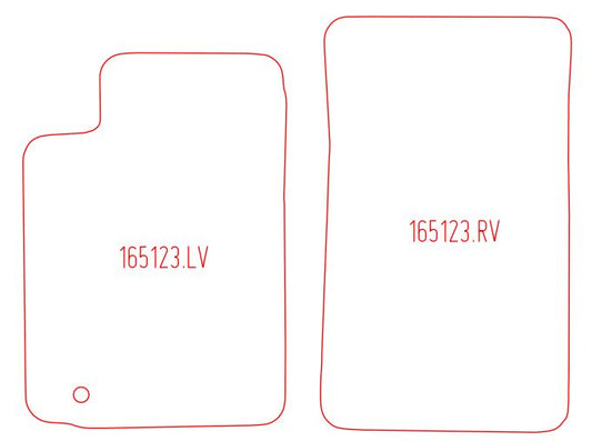 Automatten Cadillac CTS coupe / CTS sedan (2010-2014)
