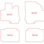 Automatten Cadillac SRX (2010-2015)