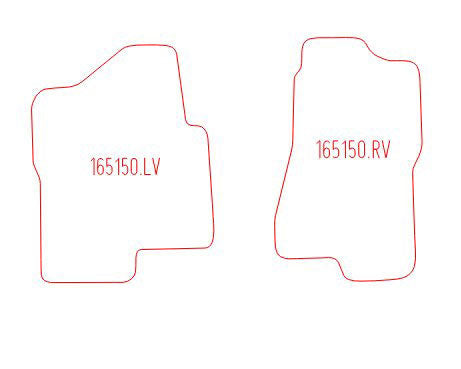 Automatten Chevrolet Avalanche (2002-2006)