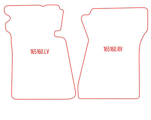 Automatten Cadillac Deville (1965-1970)