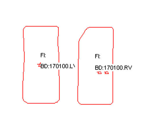 Automatten Chevrolet Blazer (1998-2001)