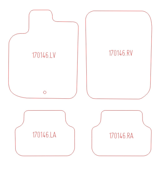 Automatten Chevrolet HHR (2006-2011)