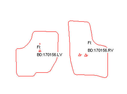 Automatten Chevrolet Lumina (1995-2001)