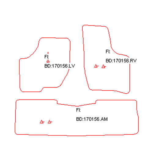 Automatten Chevrolet Lumina (1995-2001)