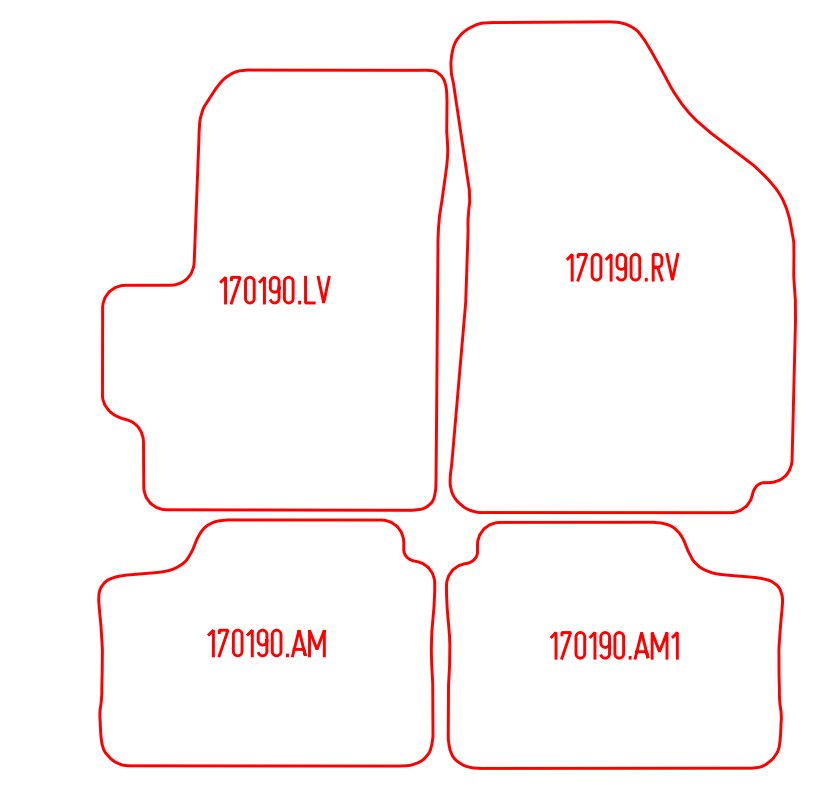 Automatten Chevrolet Matiz (2005-2010)