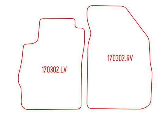 Automatten Chevrolet Aveo hatchback / Aveo sedan (2011-Heden)