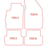Automatten Chevrolet Aveo hatchback / Aveo sedan (2011-Heden)