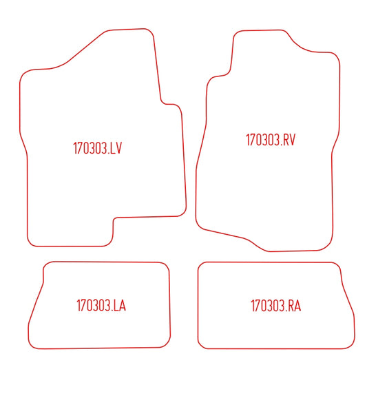 Automatten Chevrolet Tahoe (2006-2006)