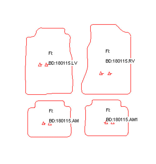 Automatten Chrysler Neon (1994-1999)