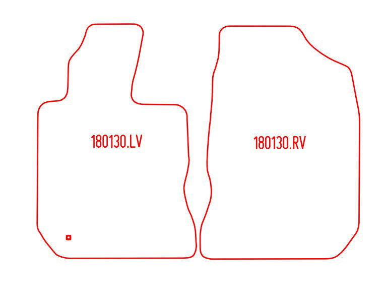 Automatten Chrysler PT Cruiser mpv / PT Cruiser Cabrio cabriolet (2006-2006)