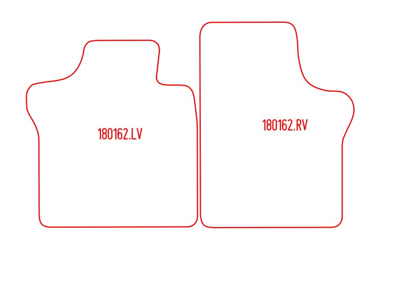 Automatten Chrysler Grand Voyager / Voyager (1991-1995)