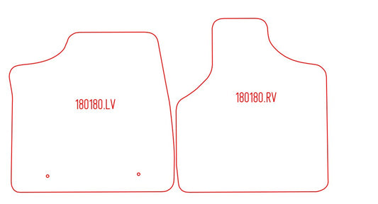 Automatten Chrysler Grand Voyager / Voyager (1996-2001)