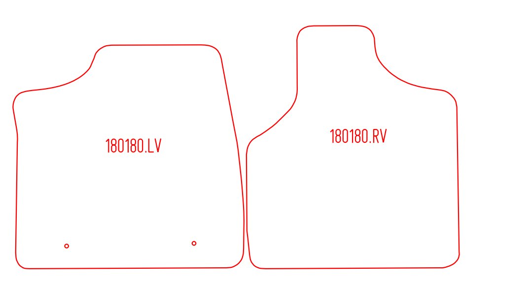 Automatten Chrysler Grand Voyager / Voyager (1996-2001)