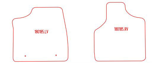 Automatten Chrysler Voyager (1996-2001)