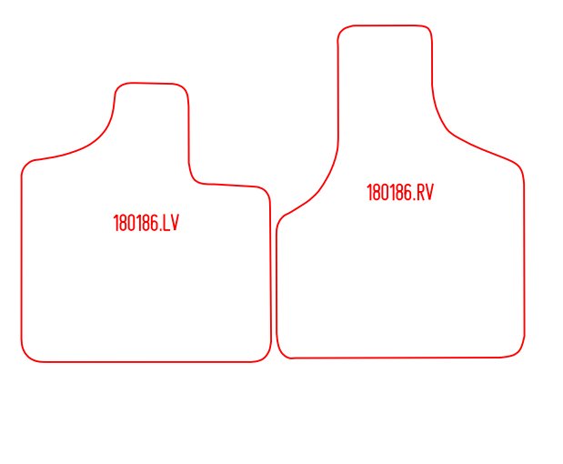 Automatten Chrysler Voyager (2001-2008)