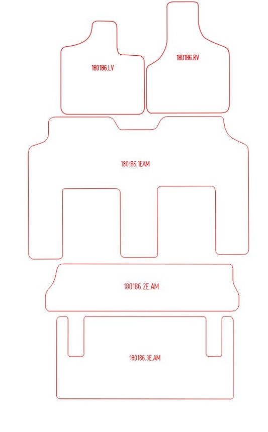 Automatten Chrysler Voyager (2001-2008)